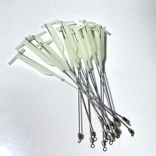 漂虾钓组枪式单刀天平支架黄姑鱼黄鱼岸钓鲅鱼海鳗鱼鲳鱼白果子淡