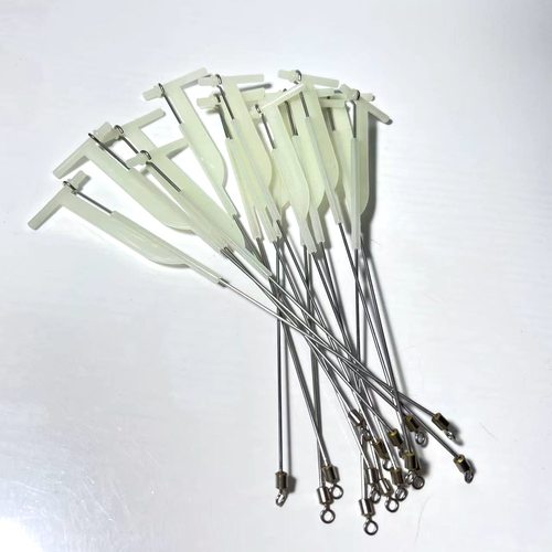漂虾钓组枪式单刀天平支架黄姑鱼黄鱼岸钓鲅鱼海鳗鱼鲳鱼白果子淡