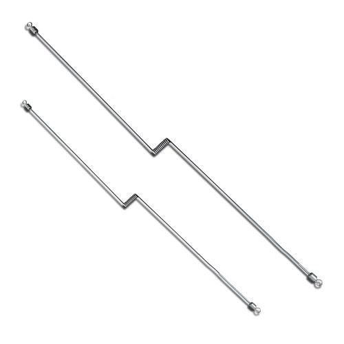 不锈钢双面天平支架天地钓组L支架单刀天平diy配件旋转支架黄脚立