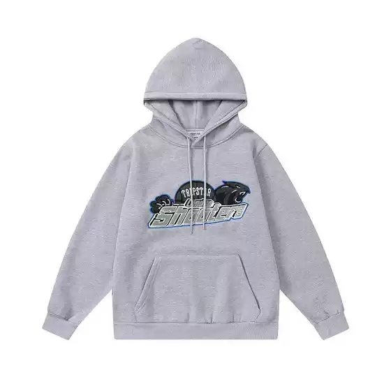 Trapstar Rainbow Gradient Letter Tiger Head Print Ins Trendy Hoodie + Pants Sports Sweatpants Jogger Set