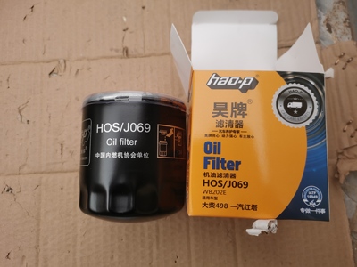 WB202E机滤HJX0811B适配大柴498 1012015AB01-0000机油滤清器滤芯