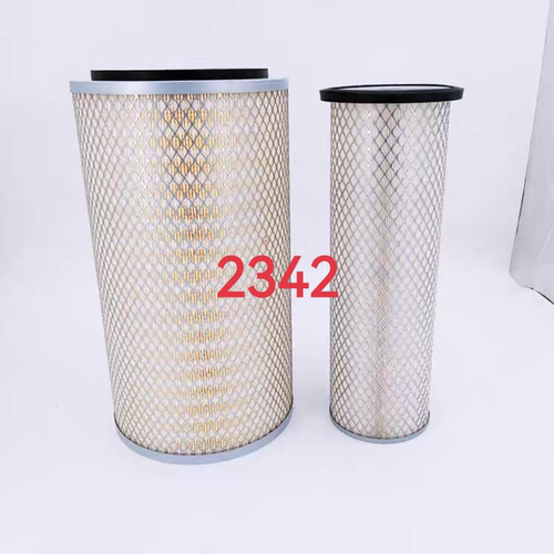 K2342空气滤芯适配东风天锦康明斯安凯商特金龙宇通EQ153滤清器格
