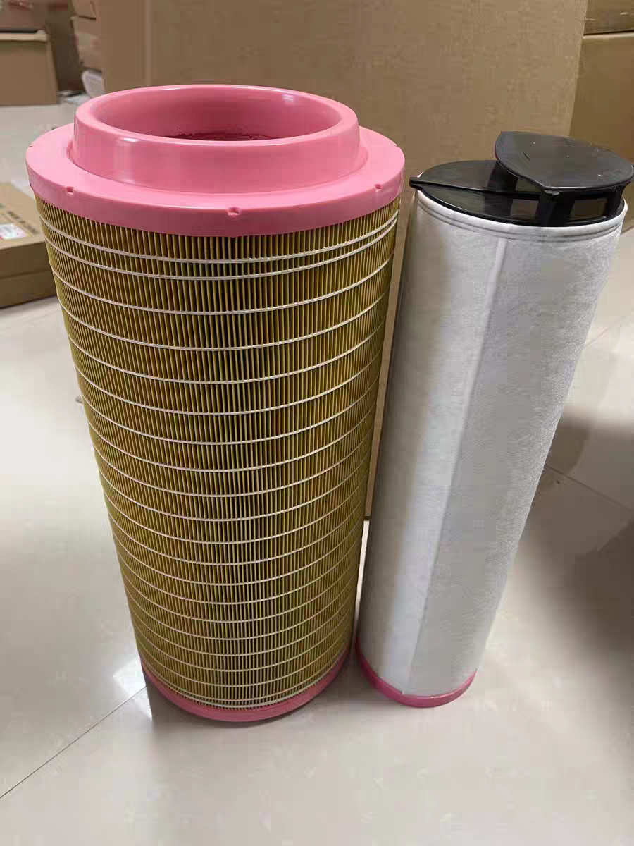 空气滤清器2450 PU适用CF710阿特拉斯空压机徐工吊车C25710空滤件