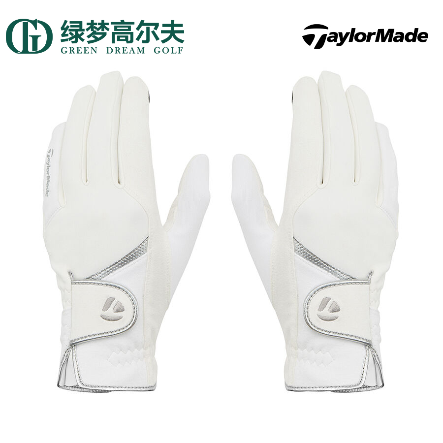 TaylorMade泰勒梅高尔夫手套官方新款女士秋冬保暖golf防滑手套