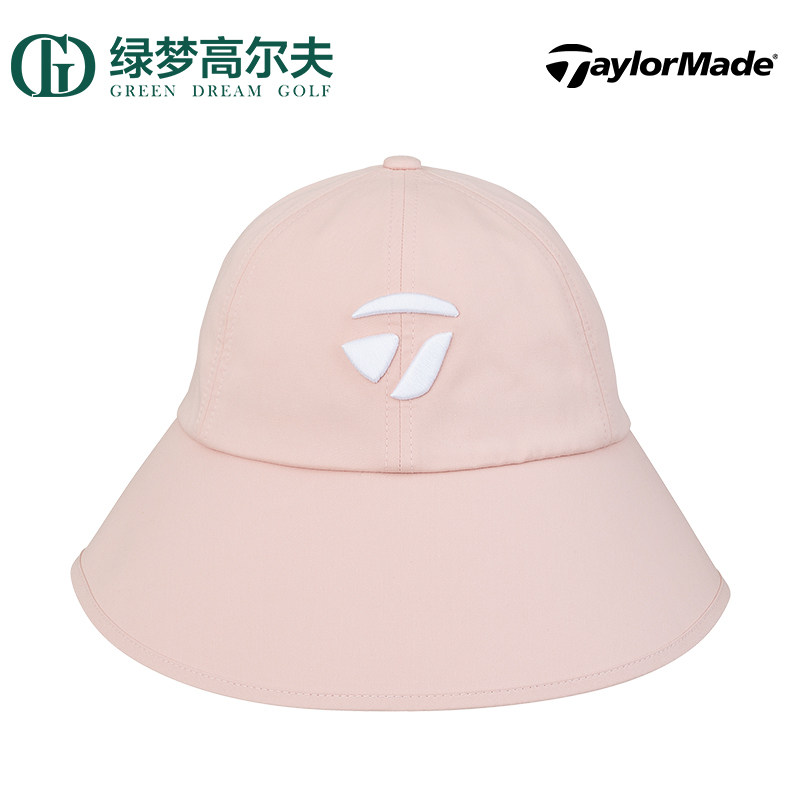 TaylorMade泰勒梅高尔夫帽子女士新款防晒遮阳golf有顶透气渔夫帽