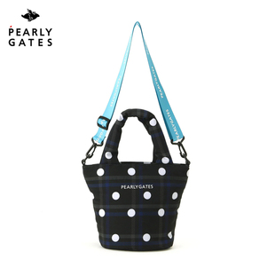 PearlyGates高尔夫配件PG女士手提包斜挎包格纹波点图案golf女包