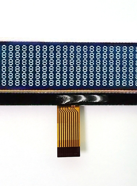 兼容JHD19248 COG液晶显示屏模块 FSTN负显串口 黑屏蓝屏3.1寸