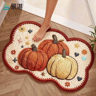 厨房地垫2025新款 门口专用脚垫入户门浴室卫生间吸水防滑垫家用