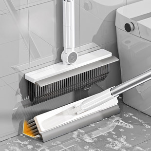 卫生间地板刷硬毛地缝刷洗地刷地刷子浴室洗墙瓷砖清洁长柄厕所
