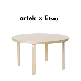正品芬兰artek Alvar Aalto 90A Children's Table儿童圆桌方桌子