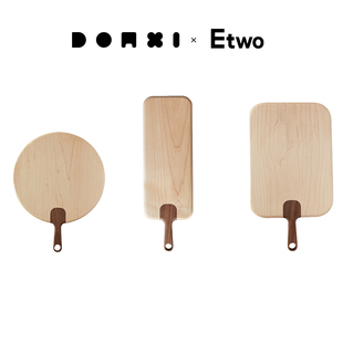 E2全球购 donxi实木砧板牛排水果吐司面包托盘厨房切水果板菜板