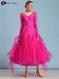 Mei Yu Современная танцевальная юбка, исполняющая конкурс национальной стандартной танцевальной юбки. Новая сверло современная юбка HB195