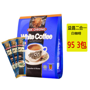 益昌老街二合一白咖啡450g无蔗糖