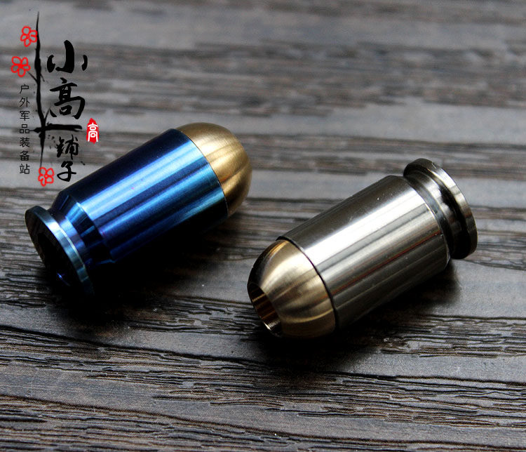 TITANER 北斗作 钛+铜 子弹头刀坠挂扣,拉链头手机坠EDC伞绳挂坠|ruв категории открытый/альпинизм/в поход/Поездки товаров, инструмент/многоцелевой инструмент, пряжка - от Buy2taobao.com для оказания профессиональной услуги покупки агента Taobao