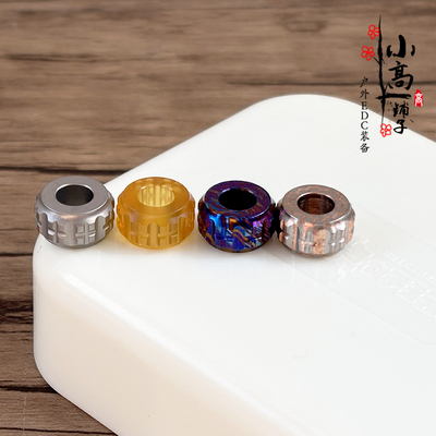 PEI钛合金EDC刀坠DIY解压玩具坠