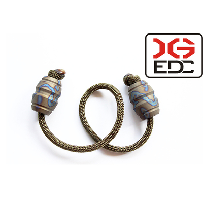 XGEDC 钛合金制作 EDC手部运动玩具 解闷减压玩具 手指极限装备