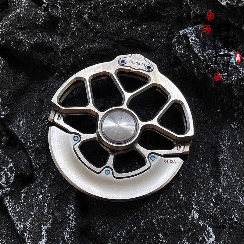 钛合金VG10折叠圆盘滚刀