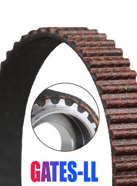 3D打印机专用盖茨GATES 开口带RF低粉尘低振动皮带2GT宽度6/9
