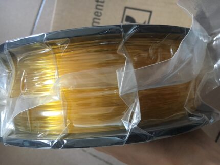 3D打印机材料 petg耗材 1.75mm FDM材料 高透明高韧性 PETG琥珀色