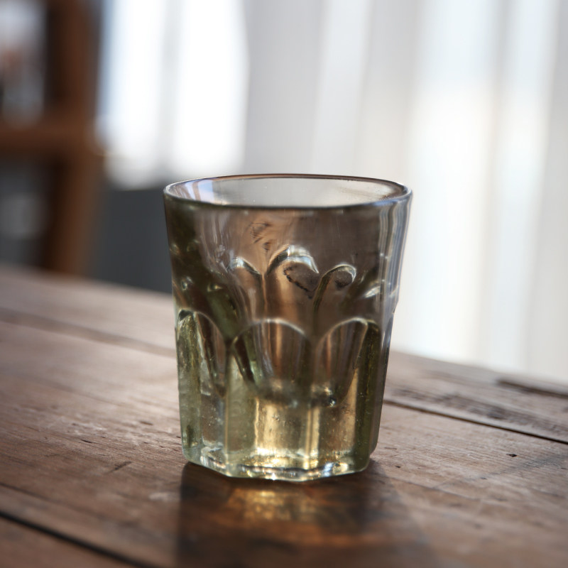 日本手工加厚玻璃酒杯图片