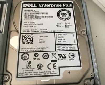 DELL 0GKY31 GKY31 ST900MM0006 9WH066-157 EQ 900G 2.5 SAS