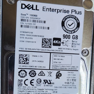 Dell 0436D2 436D2 900G 15K 2.5 SAS ST900MP0136 sc7020 HDD