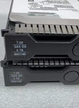 HP 862140-001 6T 7.2K 12G 3.5寸 861754-B21原装服务器硬盘