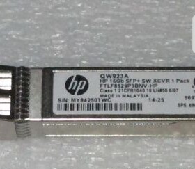 HP ORIGINAL QW923A 680536-001 16GB Short Wave FC SFP+