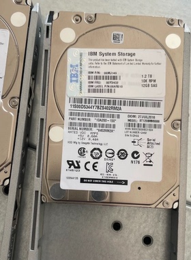 IBM Storwize V3700 00Y2432 00Y2507 00MJ149 1.2TB 10K SAS 2.5
