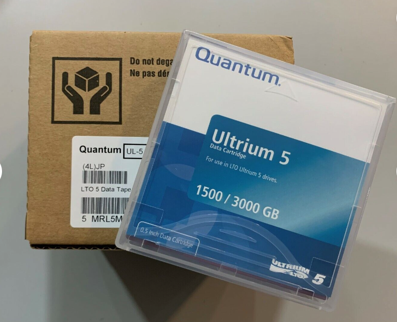 全新Quantum昆腾LTO5数据磁带 Quantum MR-L5MQN-01盒装