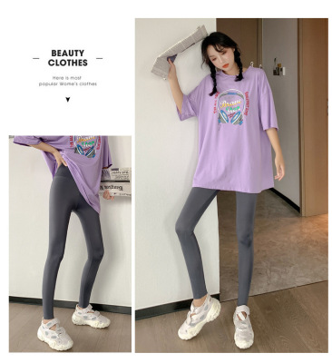 Glam Giftmiddot2025年春季新款高腰收腹提臀打底裤女外穿紧身裤