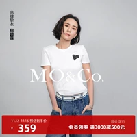 Moco Spring, лето и осенняя белка кожа Love Zhangzai Передний плеч