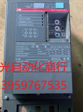 ABB 软启动PS S 142/245-500L 一台