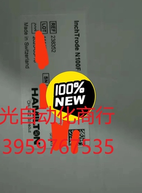 全新哈美顿InchTrode N100F PH电极探头具体型