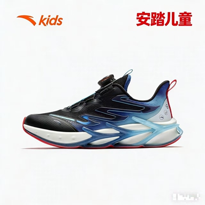 安踏男大童赤焰PRO旋扣跑步鞋