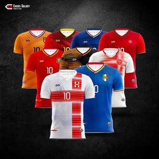 赛客GW足球服豪门盛宴定制定制球员版 DIY团购组队印号赛克球衣