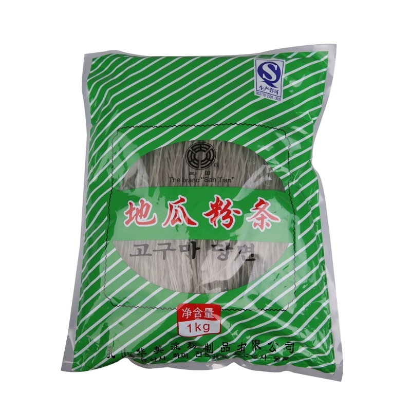 乳山华美三田地瓜粉条包邮