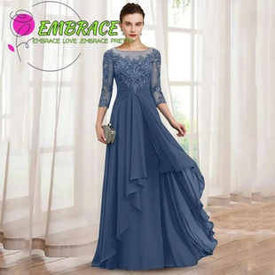 外贸定制款 dresses 欧美伴娘团礼服简约雪纺新娘沙滩裙bridesmaid