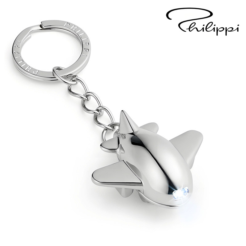 德国PHILIPPI发光波音飞机男士钥匙扣 汽车LED灯小挂件 创意礼品