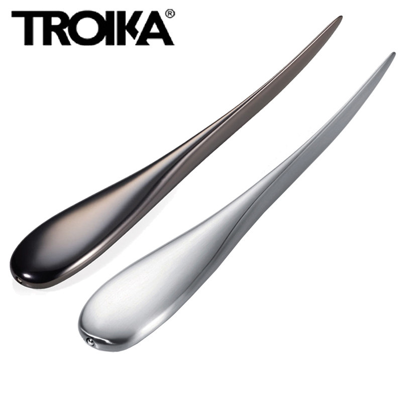 正品德国TROIKA不锈钢拆信刀开信刀裁信刀启信刀 创意礼物镇纸