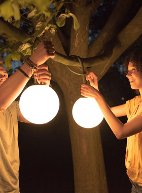 荷兰进口Fatboy 户外大容量超长续航USB充电灯户外手提照明露营灯