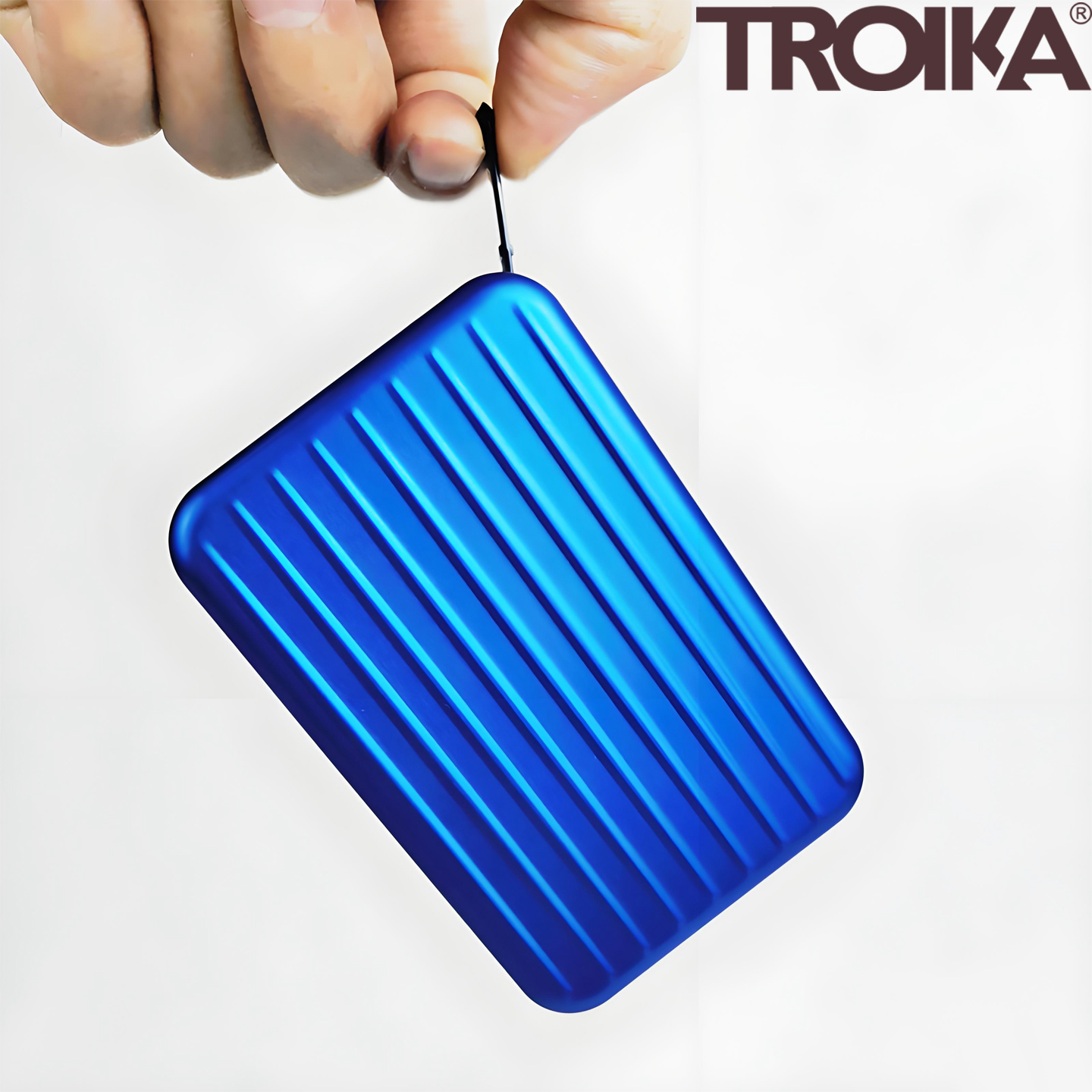 德国TROIKA高颜值铝合金信用卡包