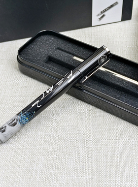 德国Troika高档签字笔礼盒商务黑色中性笔芯金属重手感速干顺滑