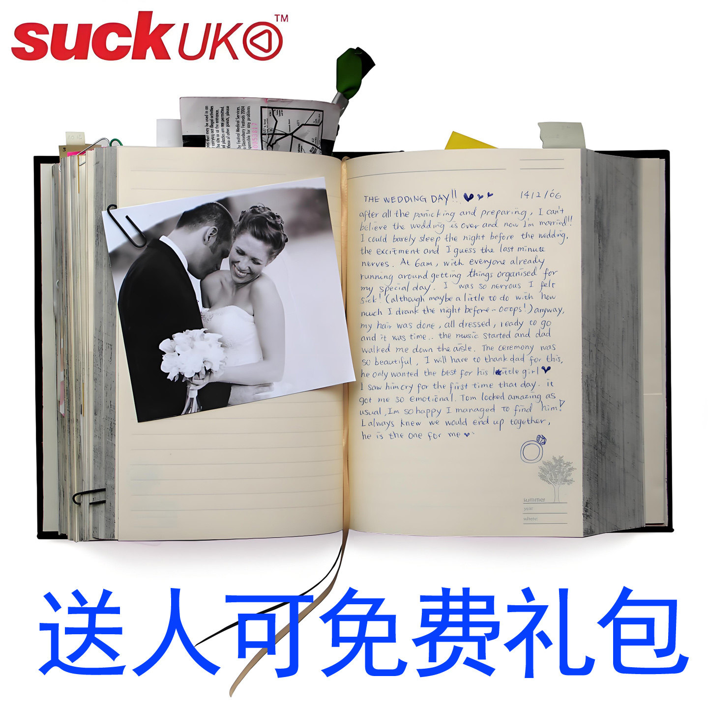 英国Suck UK人生一生之书My life story超厚日记手账本笔记记事本