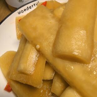 广西特产酸嘢酸辣爽口  酱萝卜皮