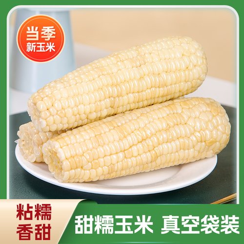 广西忻城甜糯玉米脆糯口感独特