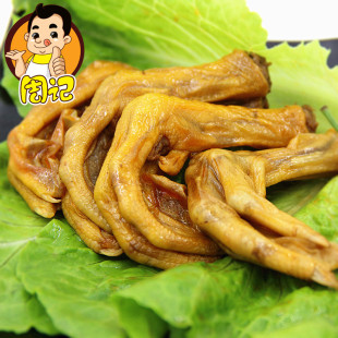 寻周记秘制鸭脚一只装