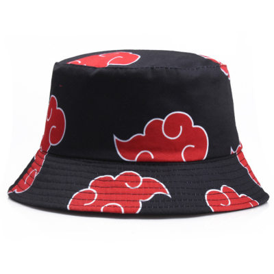 NARUTO Akatsuki Cloud Bucket Hat 火影忍者云朵渔夫帽男女盆帽