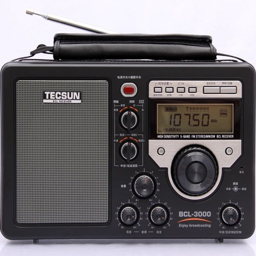 Tecsun/德生 BCL-3000 调频中波短波5波段全波段立体声台式收音机