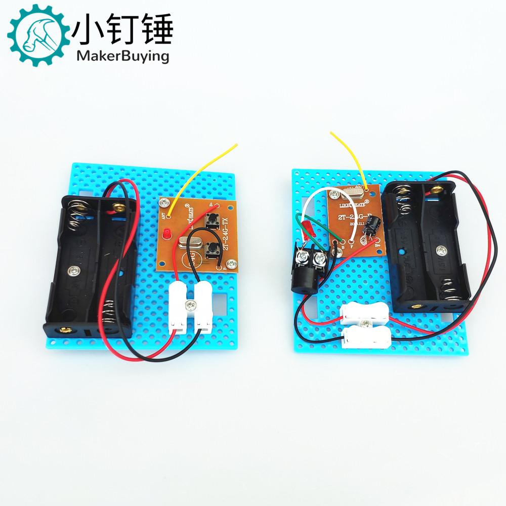 无线电发报机模型 科学实验手工制作 中小学生科技制作自制电报机